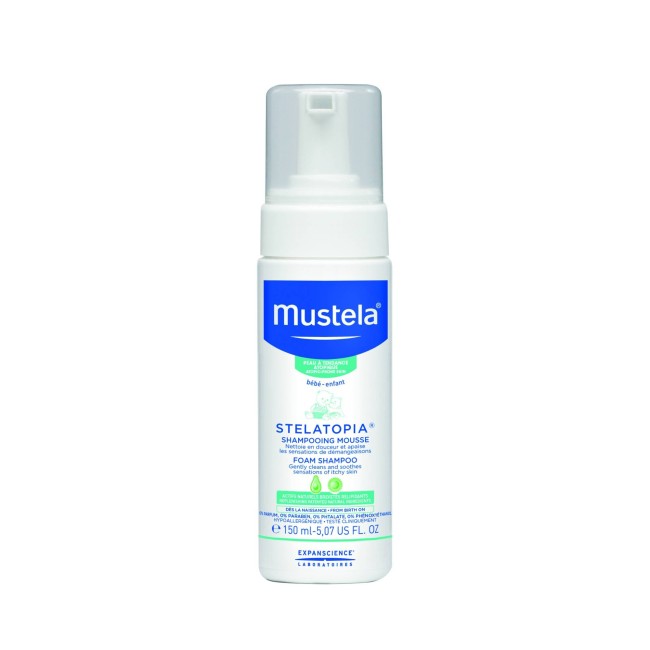 Laboratoires Expanscience Mustela Stelatopia Shampoo Mousse 150 Ml