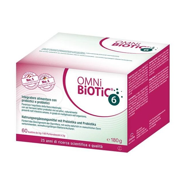 Institut Allergosan Omni Biotic 6 Polvere 60 Bustine Da 3 G