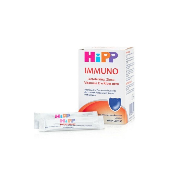 Hipp Immuno per il sistema immunitario dei bambini 20 stick pack