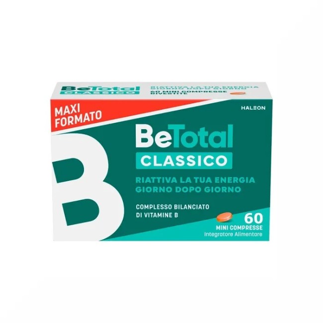 BeTotal Integratore di vitamine del gruppo B Maxi Formato 60 compresse