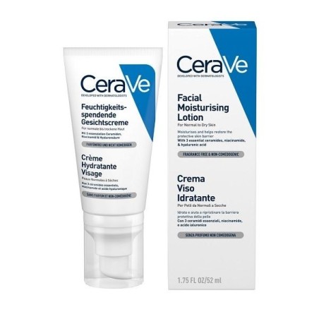 CeraVe Crema Idratante leggera per il viso 50 ml