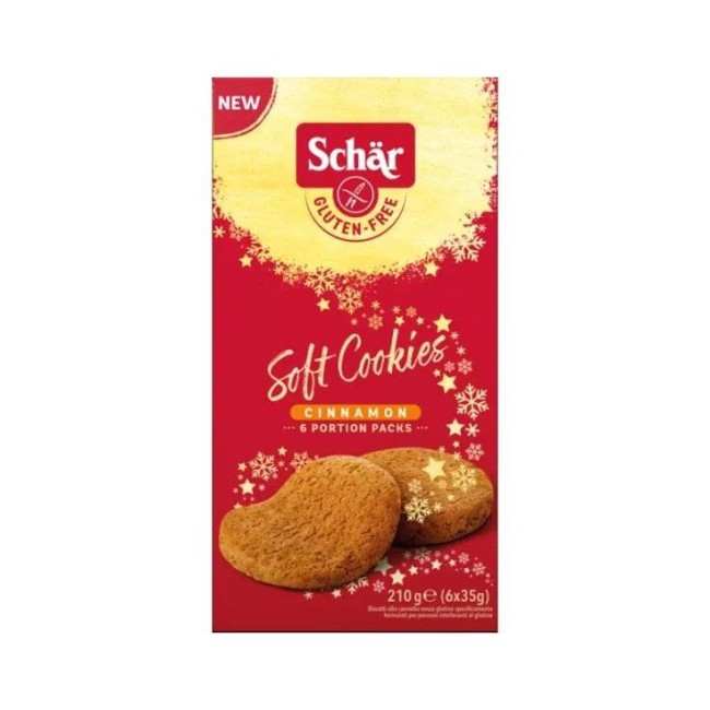 Dr. Schar Schar Soft Cookie Cinnamon 210 G Xmas