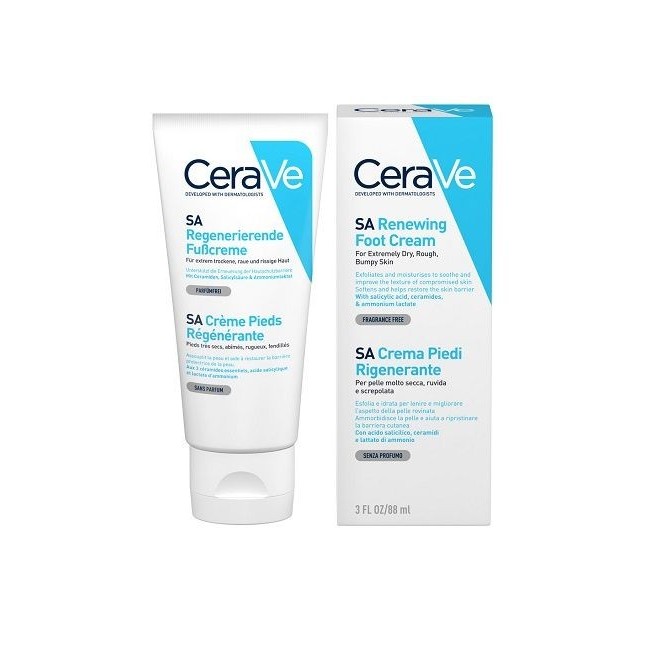 CeraVe SA Crema Piedi Rigeneranti 88 ml