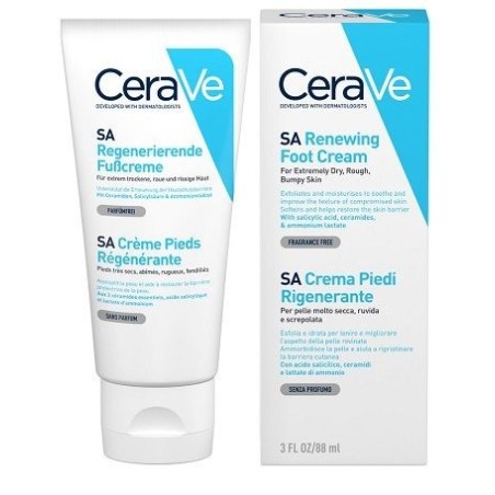 CeraVe SA Crema Piedi Rigeneranti 88 ml