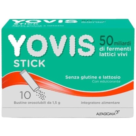 Yovis Stick Integratore con fermenti lattici 10 bustine da 1,5 g