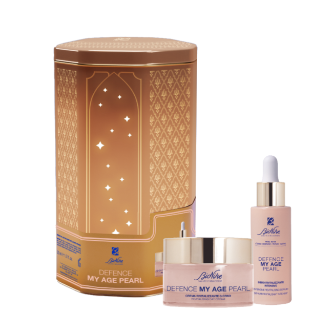 Bionike Defence My Age Pearl Kit Natale 2024 Siero Rivitalizzante Intensivo 30 Ml + Crema Giorno Rivitalizzante 50 Ml