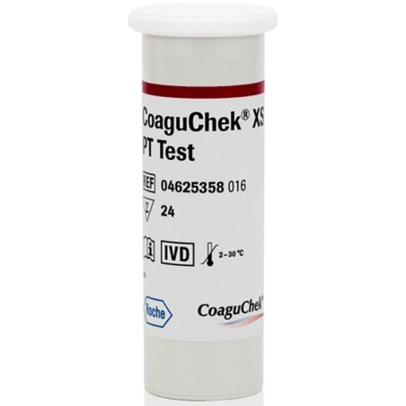 Roche Diagnostics Strisce Reattive Per Dispositivo Autodiagnostico Coaguchek Xs Pt Test 24 Pezzi