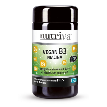 Giuriati Group Nutriva Vegan B3 Fizz 30 Compresse Arancia