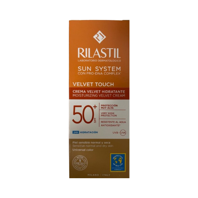 Istituto Ganassini Rilastil Sun Spf50+ Velvet Touch Color 50 Ml