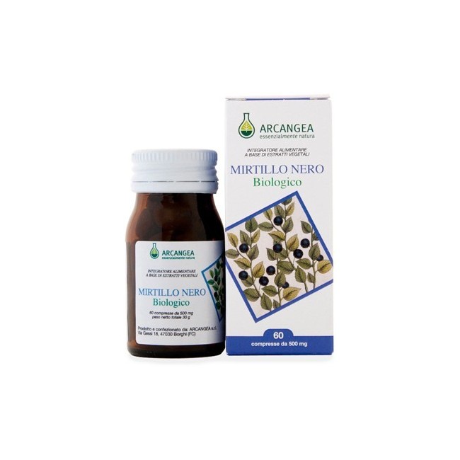 Arcangea Mirtillo Nero Biologico 60 Compresse