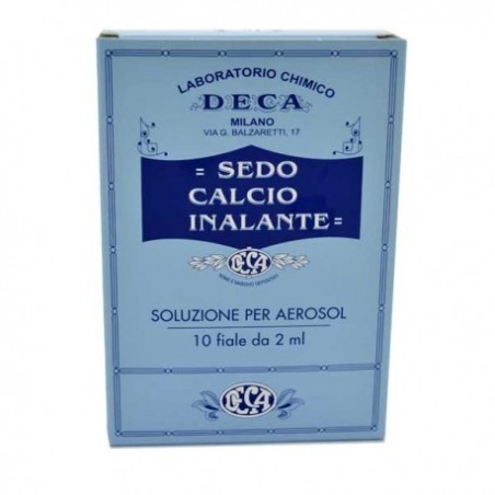 Deca Laboratorio Chimico Sedo Calcio Inalante Soluzione Aerosol 10 Fiale 2 Ml