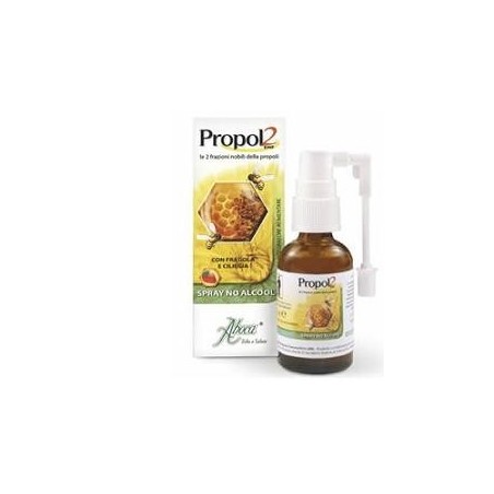 Aboca Societa' Agricola Propol2 Emf Spray No Alcool Fragola E Ciliegia 30 Ml