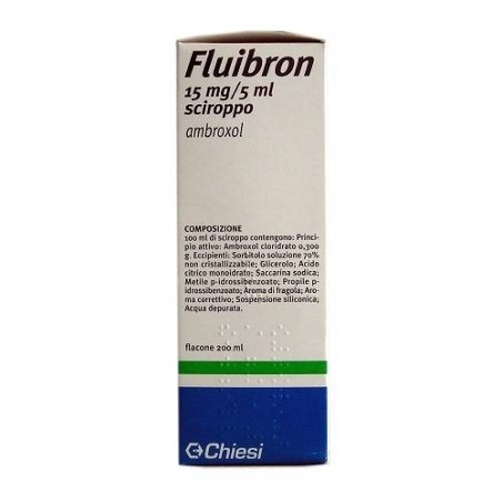 Chiesi Farmaceutici Fluibron 15 Mg/5 Ml Sciroppo Fluibron Adulti 30 Mg Granulato Per Sospensione Orale Ambroxolo Cloridrato