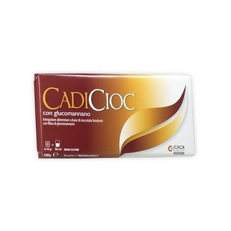 Ca. Di. Group Cadicioc Tavoletta Fondente Con Glucomannano 100 G