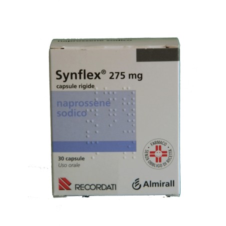 Recordati Synflex 275 Mg Capsule Rigide Naprossene Sodico