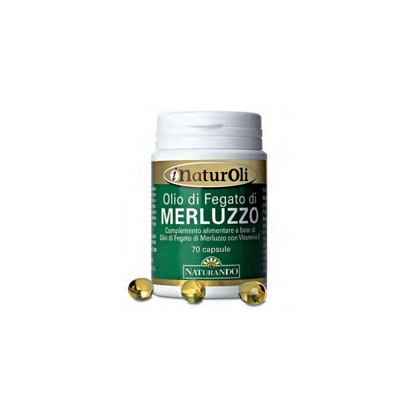 Naturando I Naturoli Olio Di Fegato Di Merluzzo 70 Capsule Molli