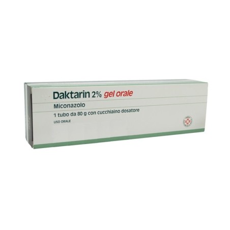 Johnson & Johnson Daktarin 20 Mg/g Gel Orale Miconazolo