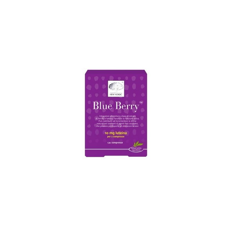 New Nordic Blue Berry 120 Compresse