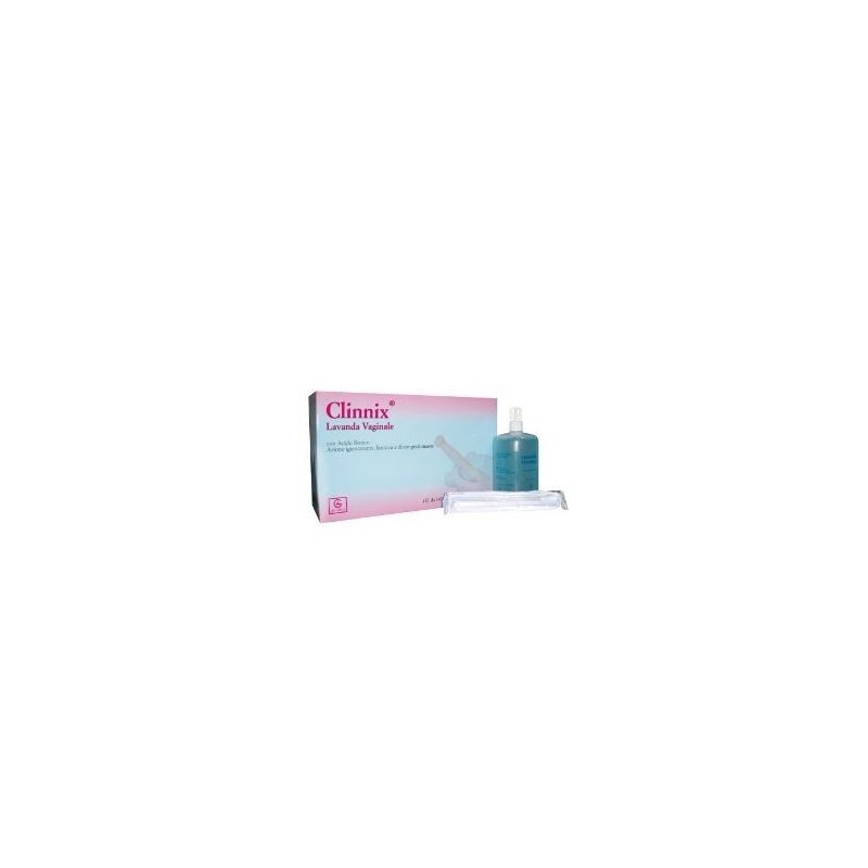 Abbate Gualtiero Clinnix Lavanda Vaginale 4 Flaconi 140 Ml + 4 Cannule Vaginali Monouso In Blister