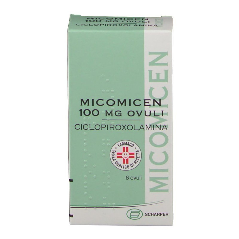 Scharper Micomicen 1% Crema Vaginale Micomicen 100 Mg Ovuli Ciclopiroxolamina