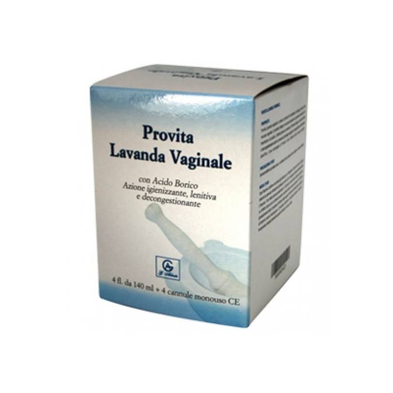 Abbate Gualtiero Provita Lavanda Vaginale 4 Flaconi 140 Ml