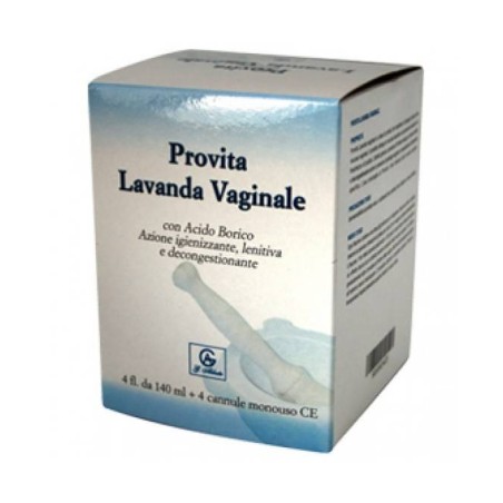 Abbate Gualtiero Provita Lavanda Vaginale 4 Flaconi 140 Ml