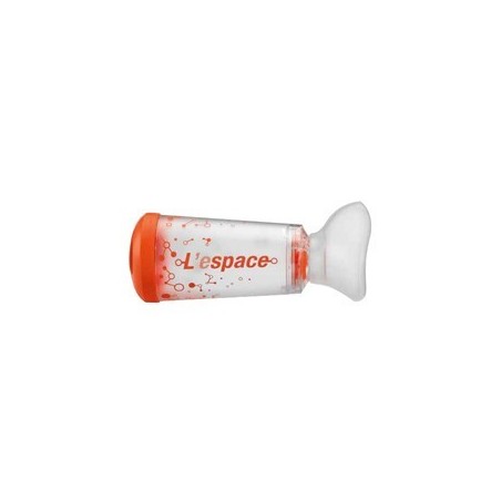 Air Liquide Medical Syst. Camera Distanziatrice Per Erogatori Spray Predosati L'espace 220ml Per Neonati Spazio Morto 34ml Con M