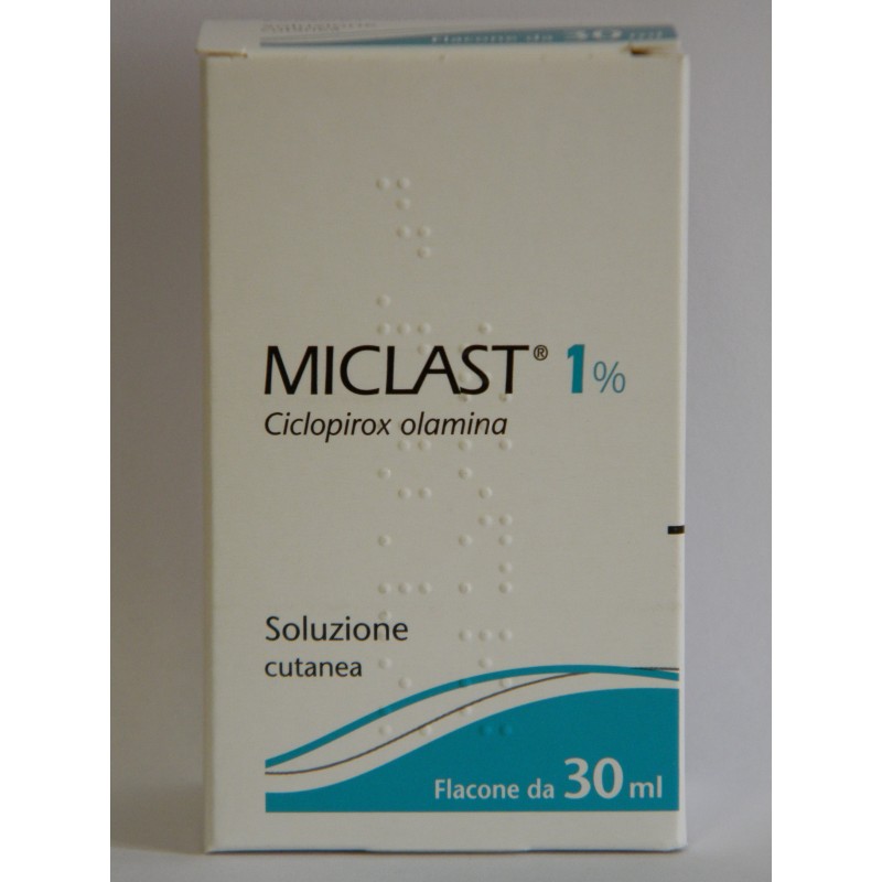 Pierre Fabre Italia Miclast 1% Crema Miclast 1% Polvere Cutanea Miclast 1% Soluzione Cutanea Ciclopirox Olamina