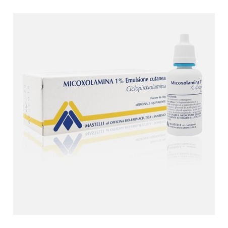 Mastelli Micoxolamina 1% Crema Micoxolamina1% Emulsione Cutanea Micoxolamina1% Soluzione Cutanea Ciclopirox Olamina