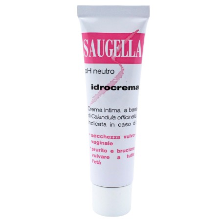 Meda Pharma Saugella Idrocrema Ph Neutro Crema Intima Idratante 30 Ml