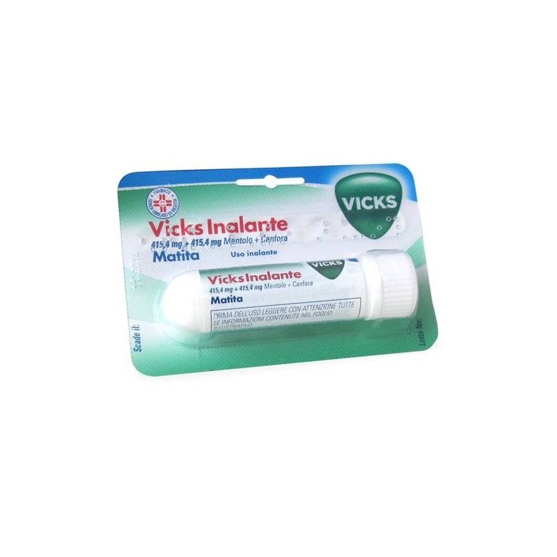 Procter & Gamble Vicks Inalante 415,4 Mg + 415,4 Mg Bastoncino Nasale