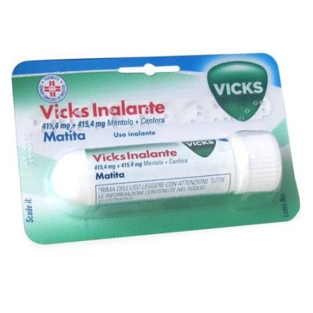 Procter & Gamble Vicks Inalante 415,4 Mg + 415,4 Mg Bastoncino Nasale