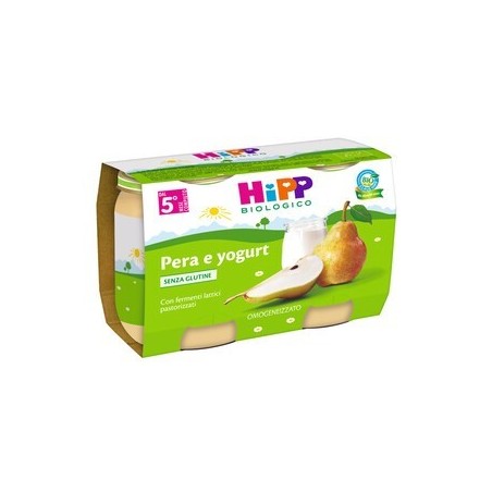 Hipp Italia Hipp Bio Hipp Bio Omogeneizzato Pera Yogurt 2x125 G