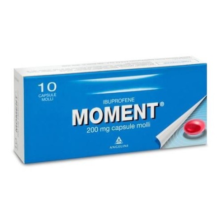 Angelini Pharma Moment 200 Mg Capsule Molliibuprofene