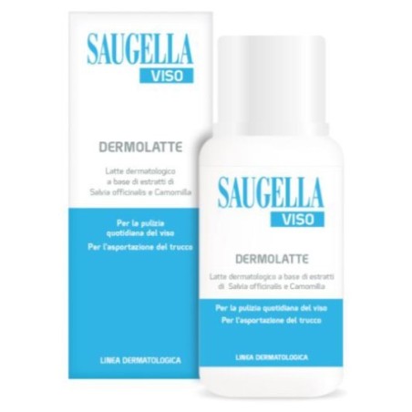 Meda Pharma Saugella Dermolatte Viso Detergente 200 Ml