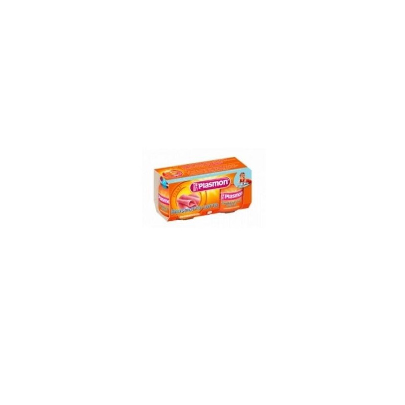 Plasmon Omogeneizzato Prosciutto Cotto 80 G X 2 Pezzi