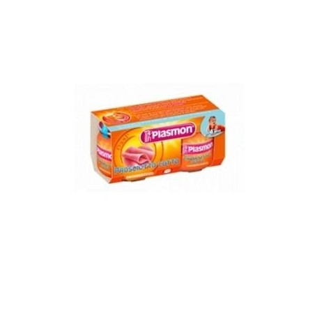 Plasmon Omogeneizzato Prosciutto Cotto 80 G X 2 Pezzi