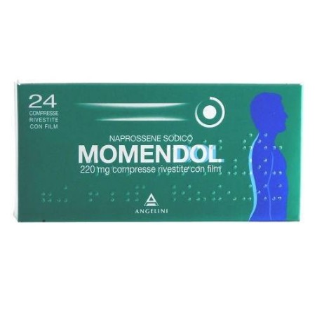 Angelini Pharma Momendol 220 Mg Compresse Rivestite Con Film Naprossene Sodico