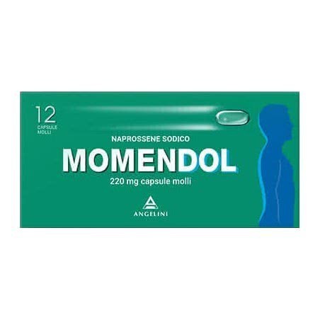 Angelini Pharma Momendol 220 Mg Capsule Molli Naprossene Sodico