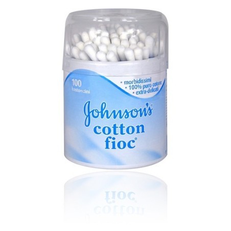 Johnson & Johnson Johnsons Baby Cotton Fioc 100 Pezzi