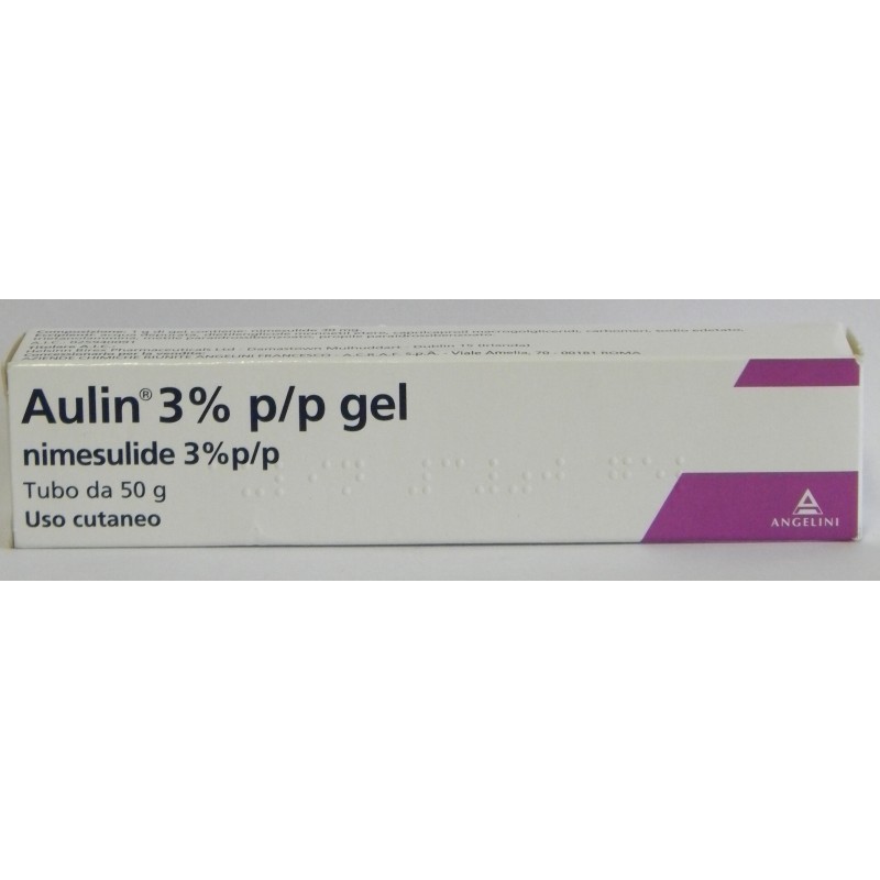 Helsinn Birex Pharmac. Aulin 3% Gel Nimesulide