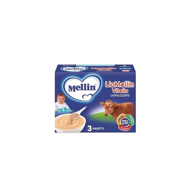 Danone Nutricia Soc. Ben. Liomellin Vitello Liofilizzato 10 G 3 Pezzi