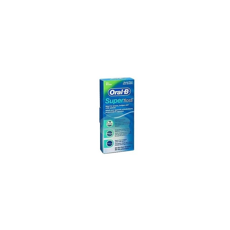 Procter & Gamble Oralb Superfloss Filo Interdentale 50 Fili