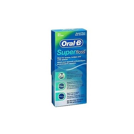 Procter & Gamble Oralb Superfloss Filo Interdentale 50 Fili