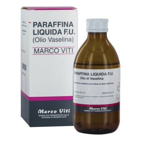 PARAFFINA LIQUIDA FU OLIO VASELINA 200 ML CON ASTUCCIO