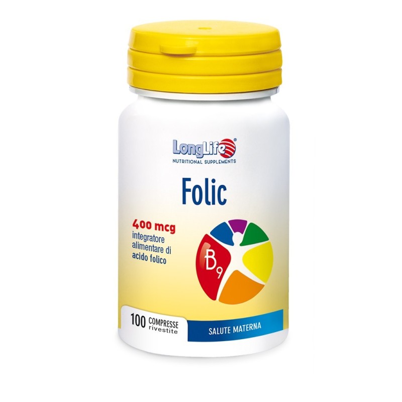 Longlife Folic 400 Mcg 100 Compresse