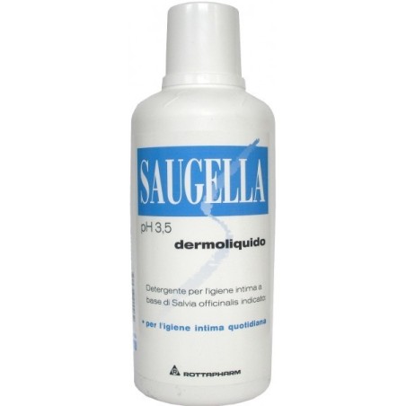 Meda Pharma Saugella Dermoliquido Ph 3,5 Detergente Intimo Benessere Quotidiano 750 Ml