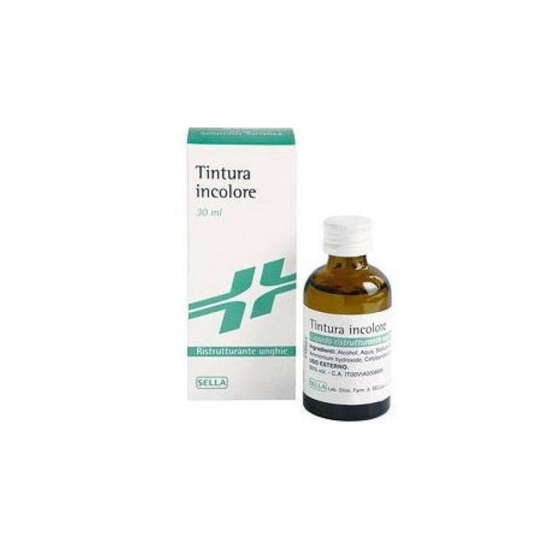 TINTURA INCOLORE 30ML SELLA