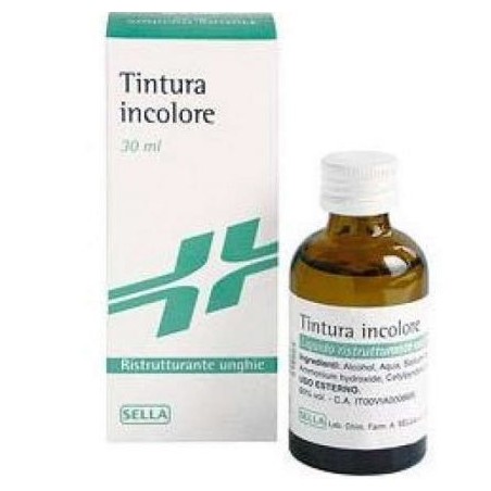 TINTURA INCOLORE 30ML SELLA