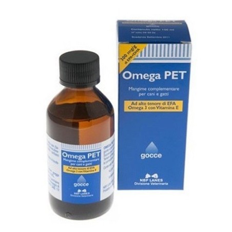 N. B. F. Lanes Omega Pet Olio Flacone 100 Ml